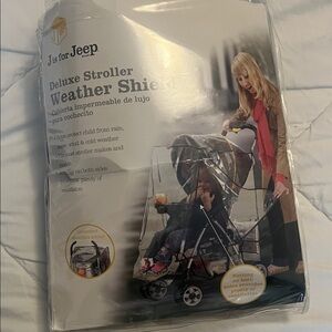 J is for Jeep Deluxe Stroller Weather Shield